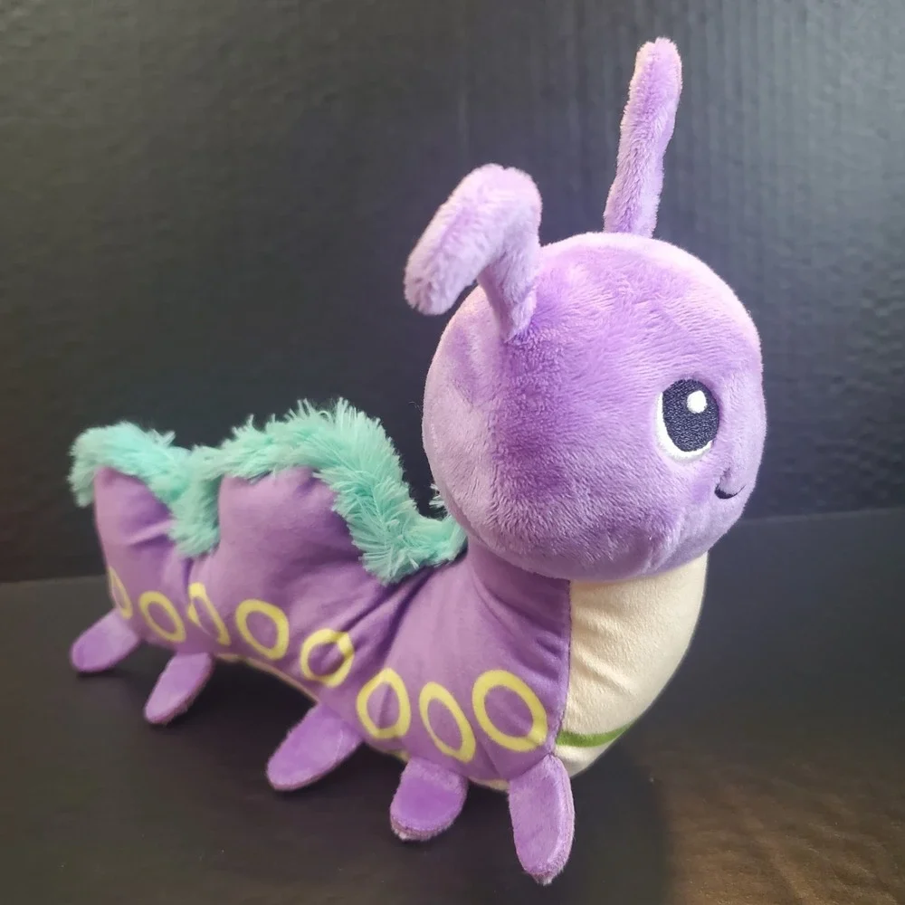 Purple Caterpillar Dog Toy Firm Stuffed With Squeaker‎ 8